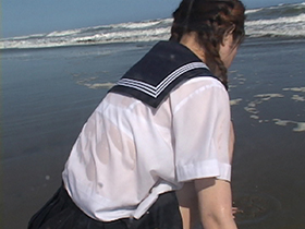 濡れて透ける着衣と下着4　サンプル画像18